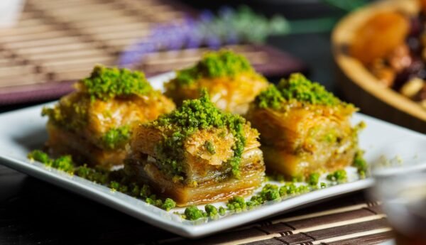 A Close-Up Shot of Delicious Baklava